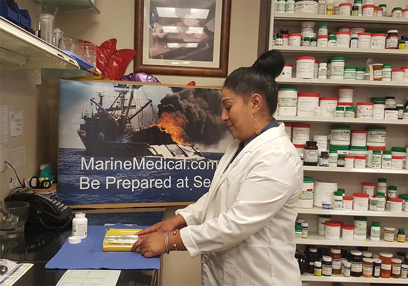 Marine Medical Dispensing Meds